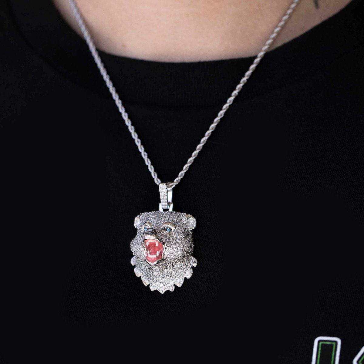 Fierce Bear Pendant