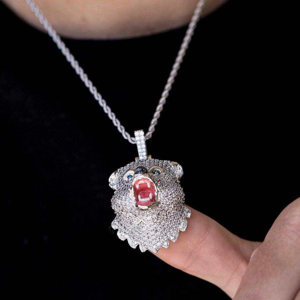 Fierce Bear Pendant