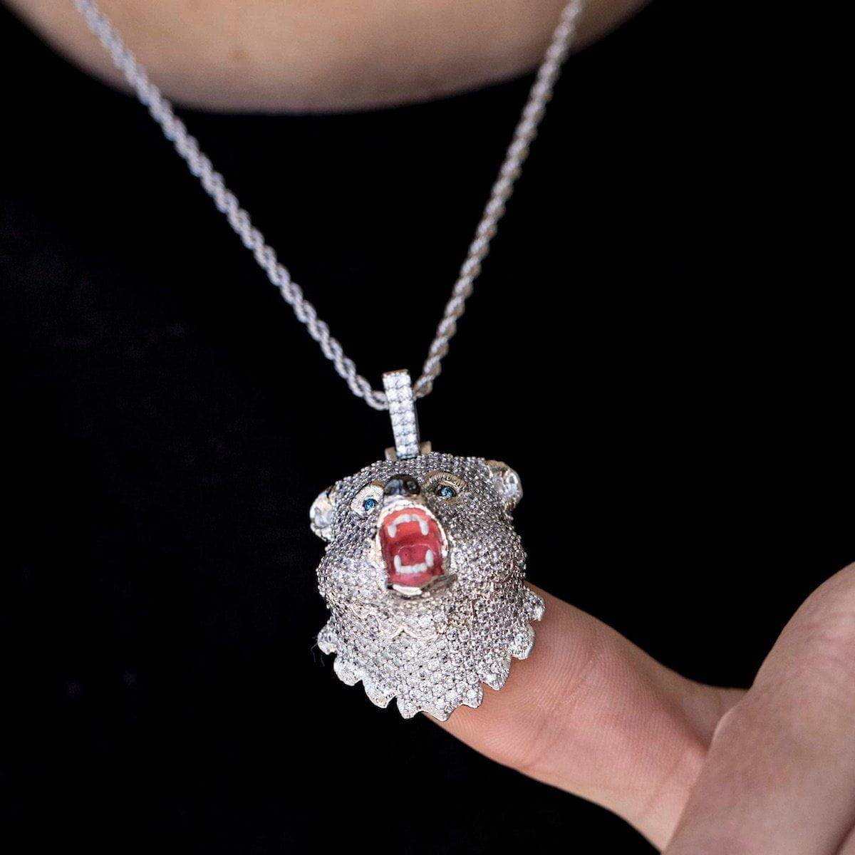 Fierce Bear Pendant
