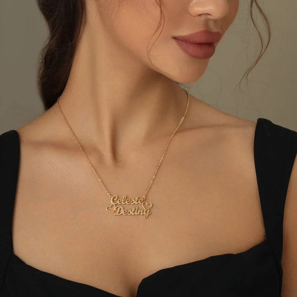 Double Name Necklace