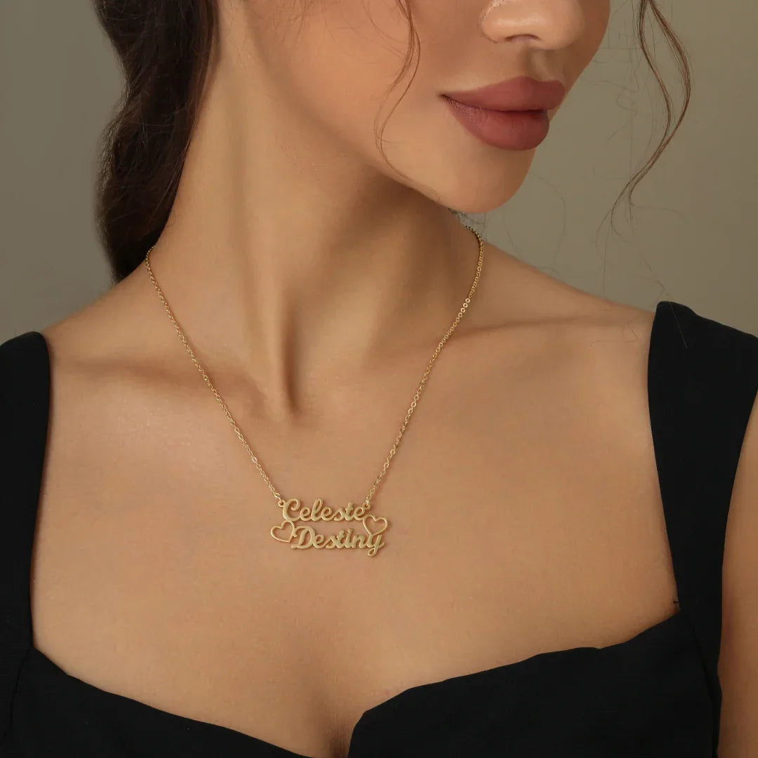 Double Name Necklace