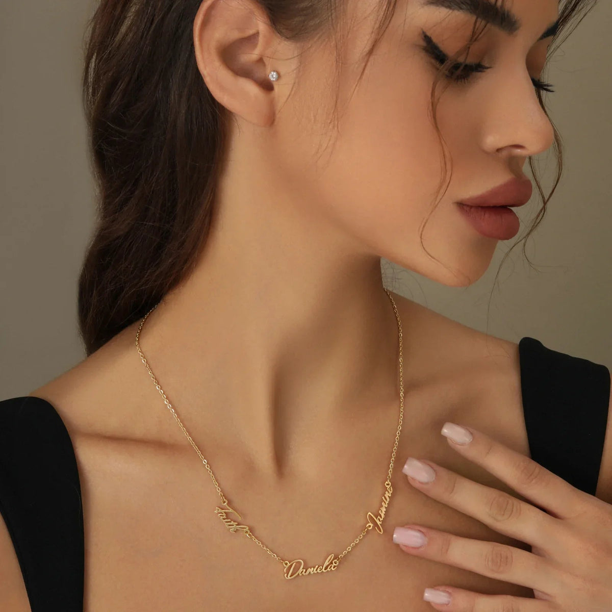Multi Name Necklace