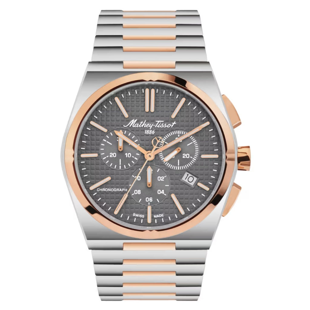 Tissot Men's Zues Grey Dial Watch