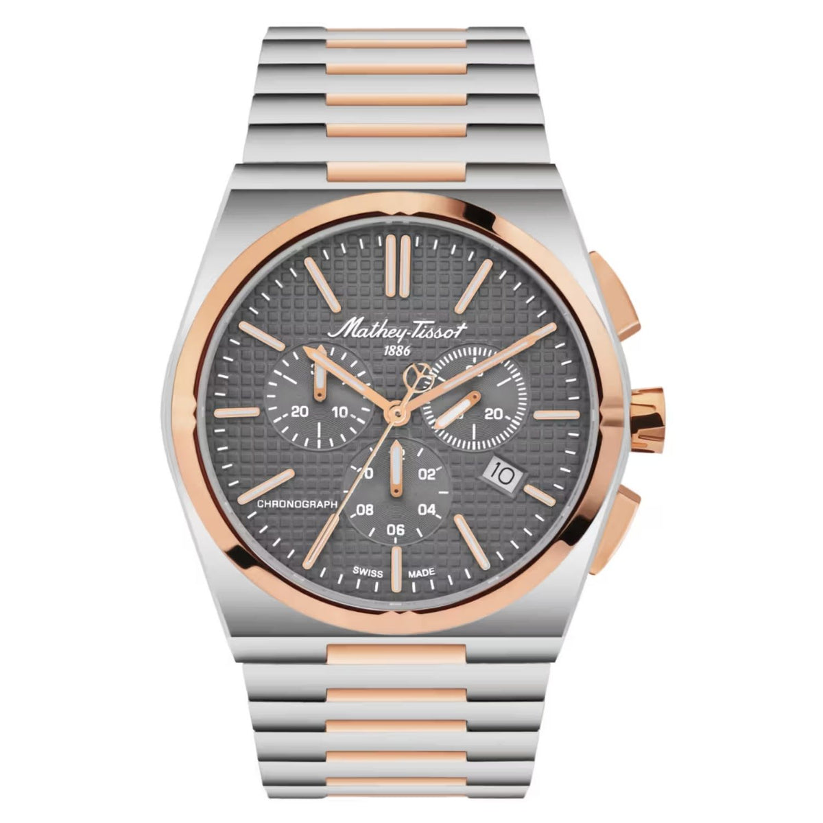 Tissot Men's Zues Grey Dial Watch
