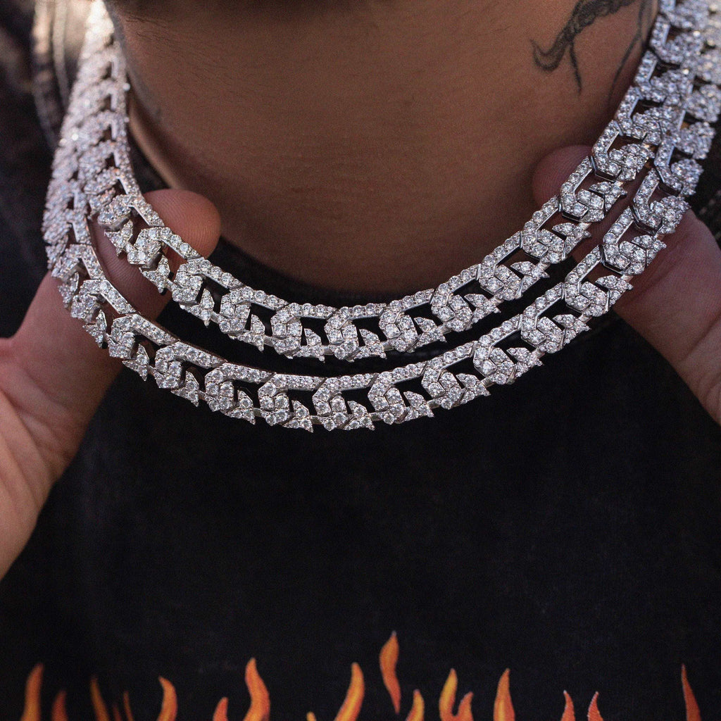 G-Link Chain in White Gold