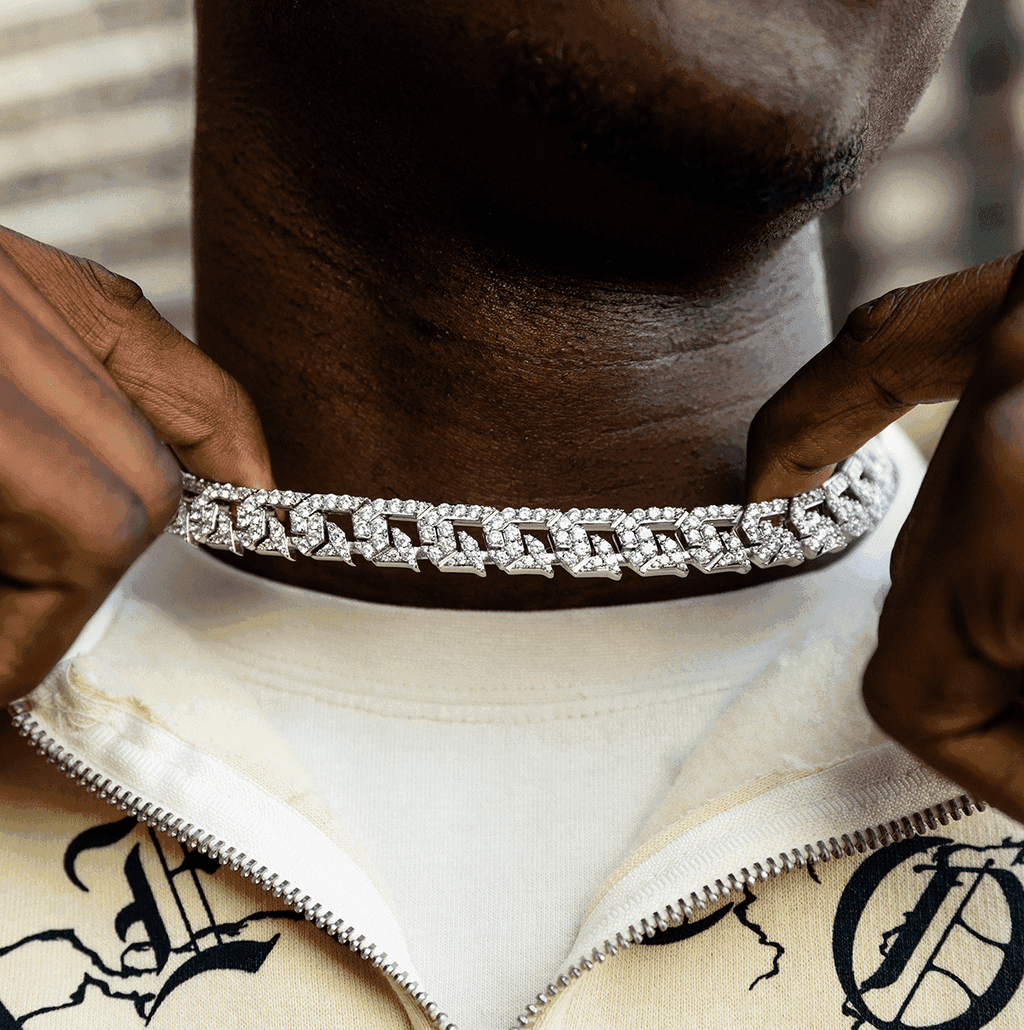 G-Link Chain in White Gold