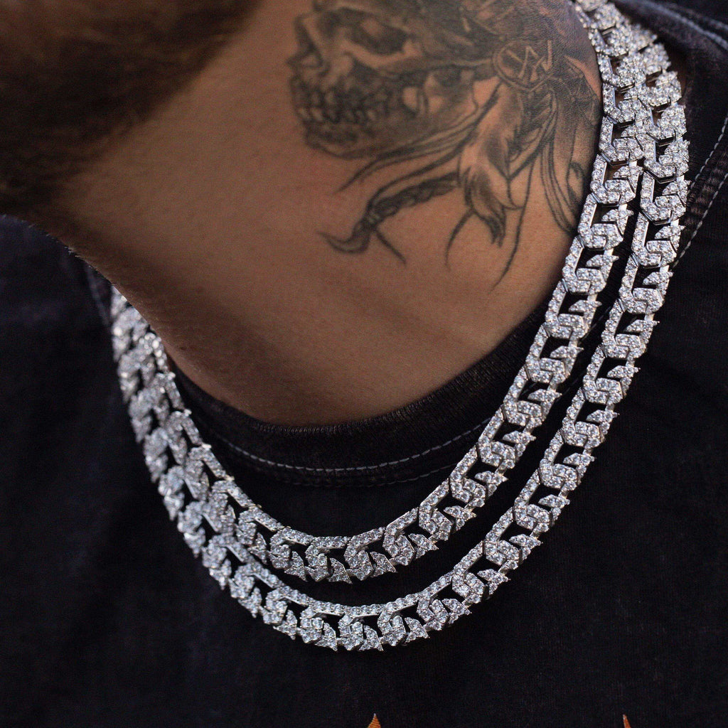 G-Link Chain in White Gold