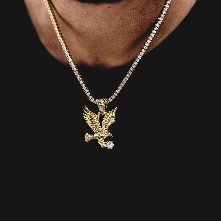 GLD Eagle Pendant