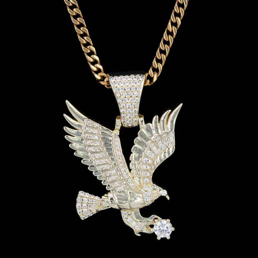 GLD Eagle Pendant