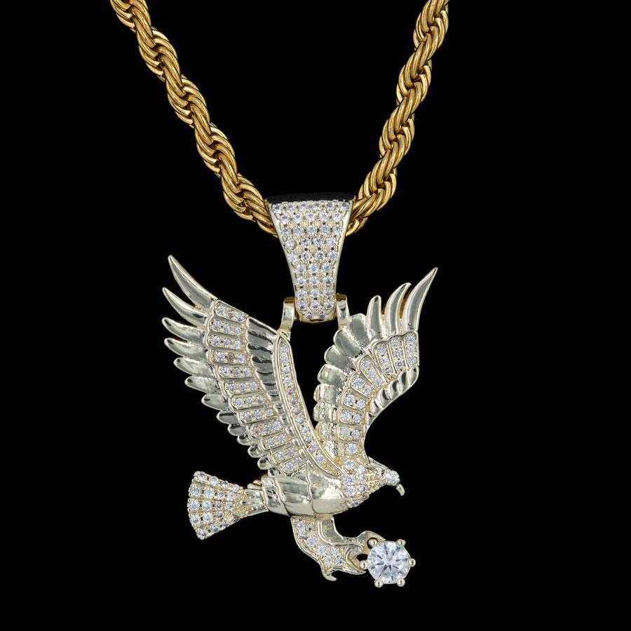 GLD Eagle Pendant