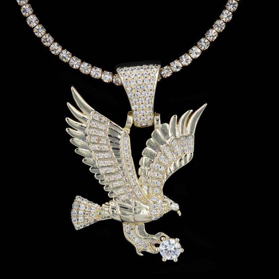GLD Eagle Pendant