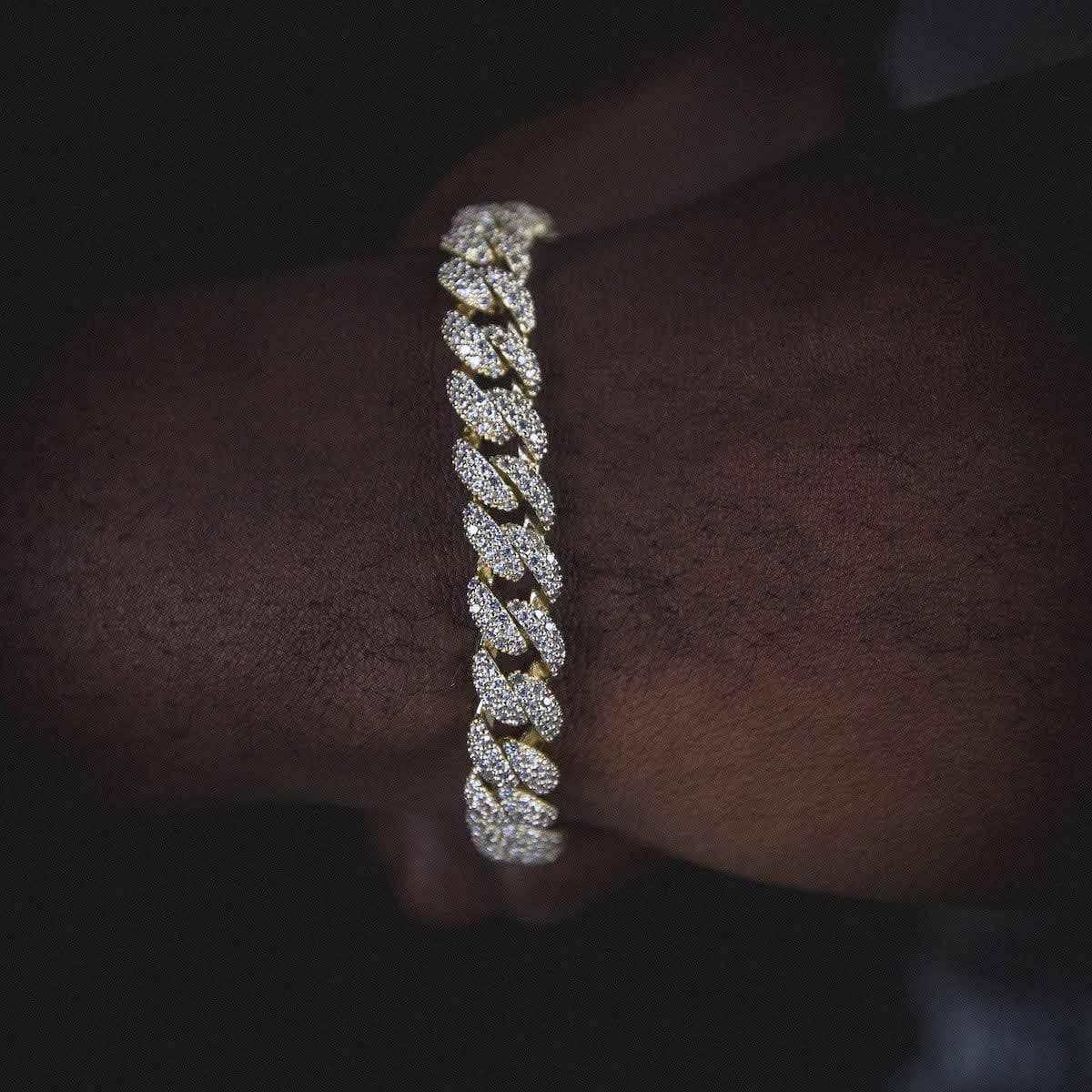 GLD Link Bracelet in Yellow Gold - 8.5mm
