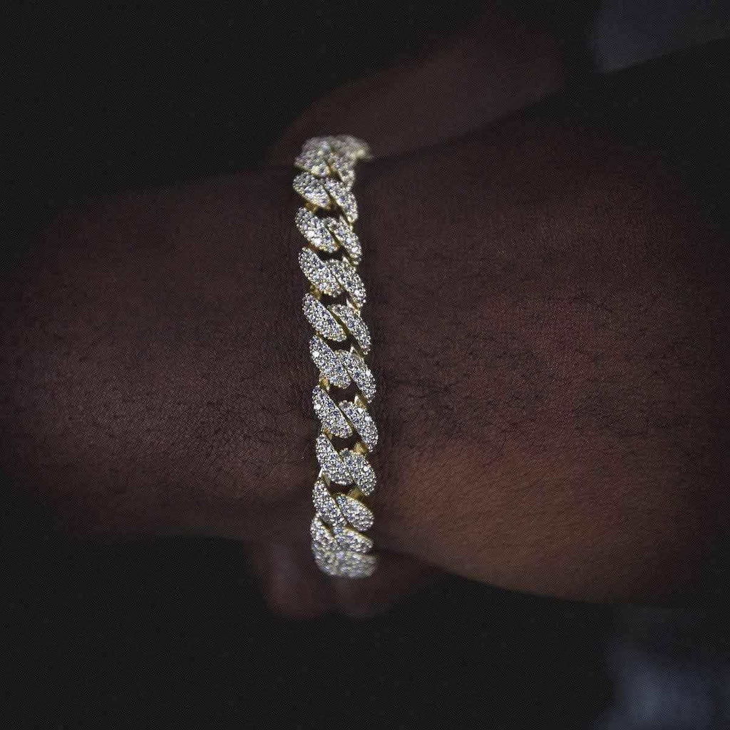 GLD Link Bracelet in Yellow Gold - 8.5mm