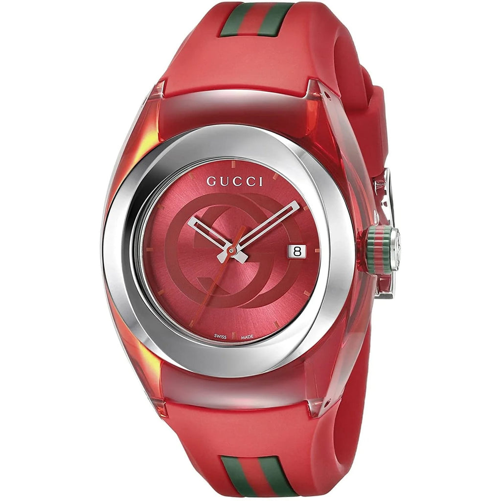 Gucci Women's Sync Red Dial Watch