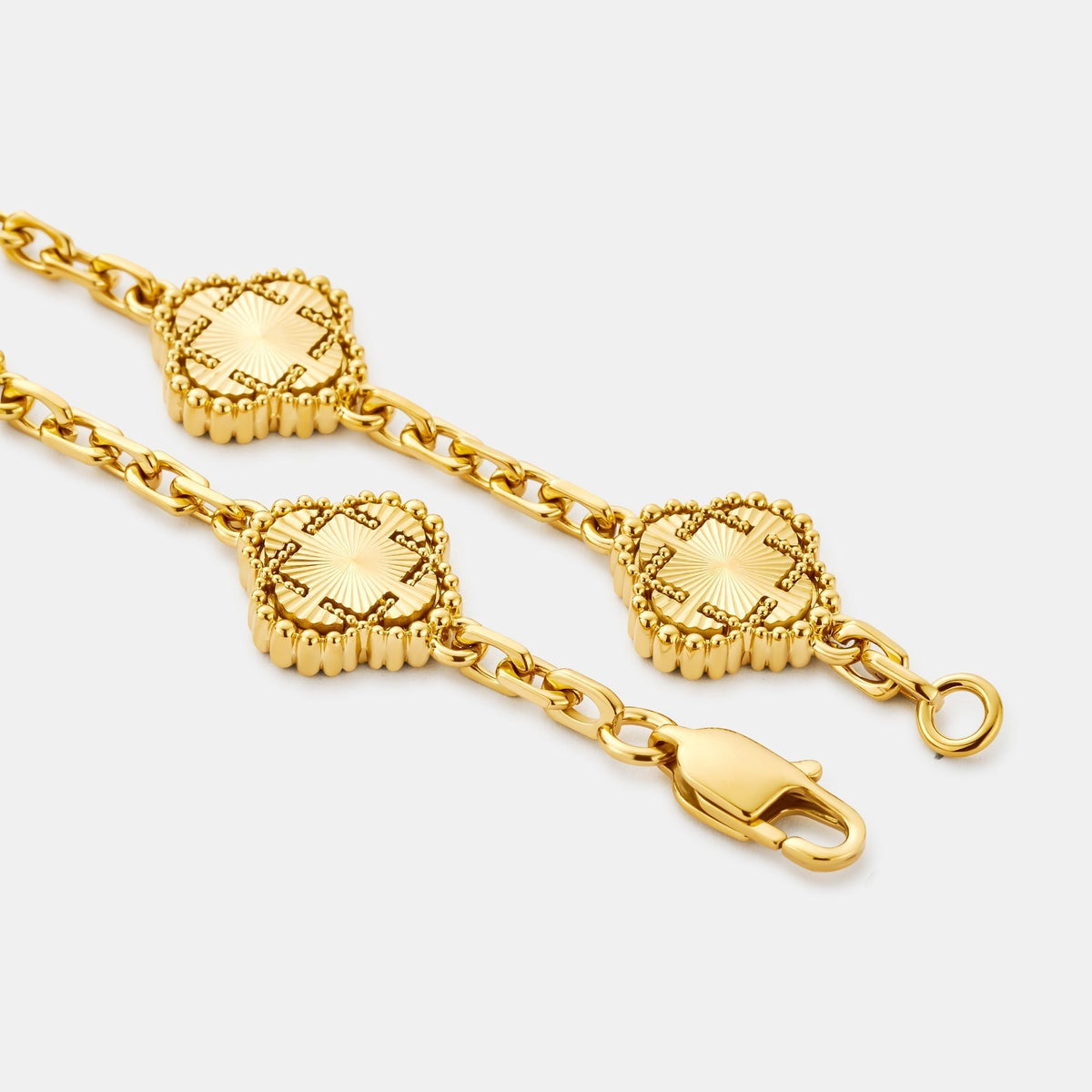 Clover Bracelet (Gold)