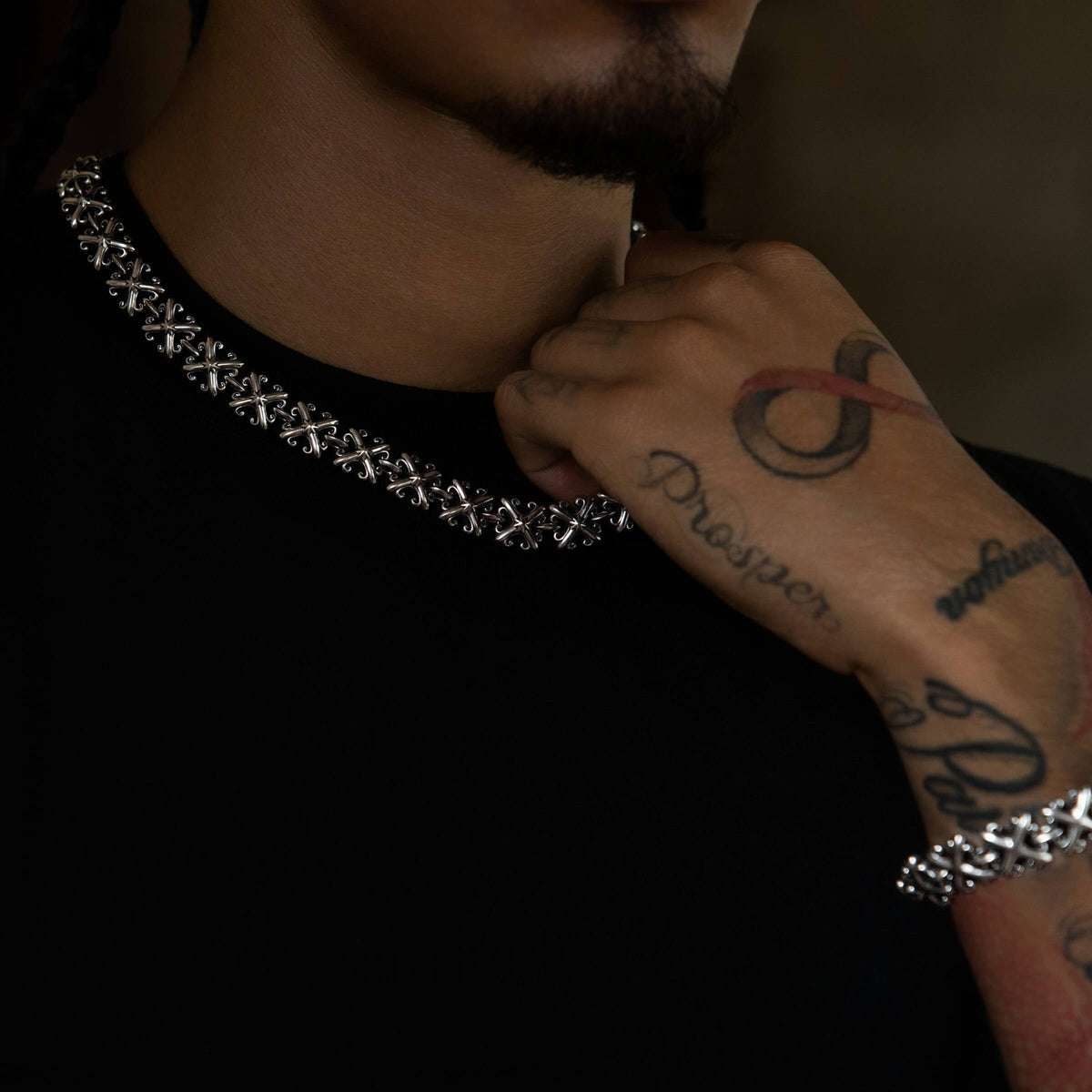 Fortunata Link Chain + Bracelet Bundle