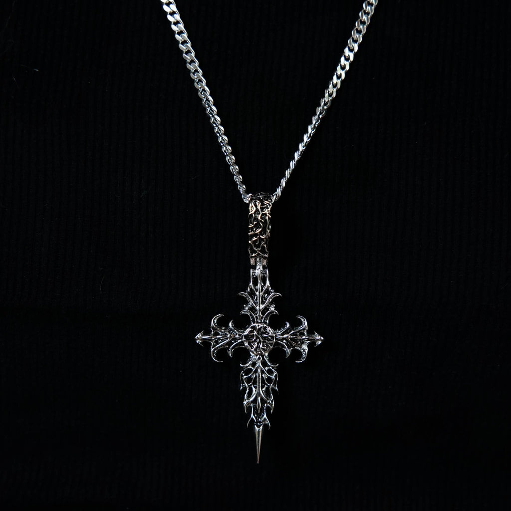 Motivo Drago Cross Pendant
