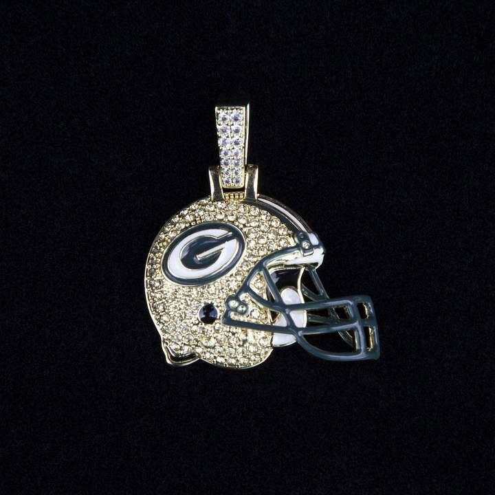 Green Bay Packers Official NFL Helmet Pendant