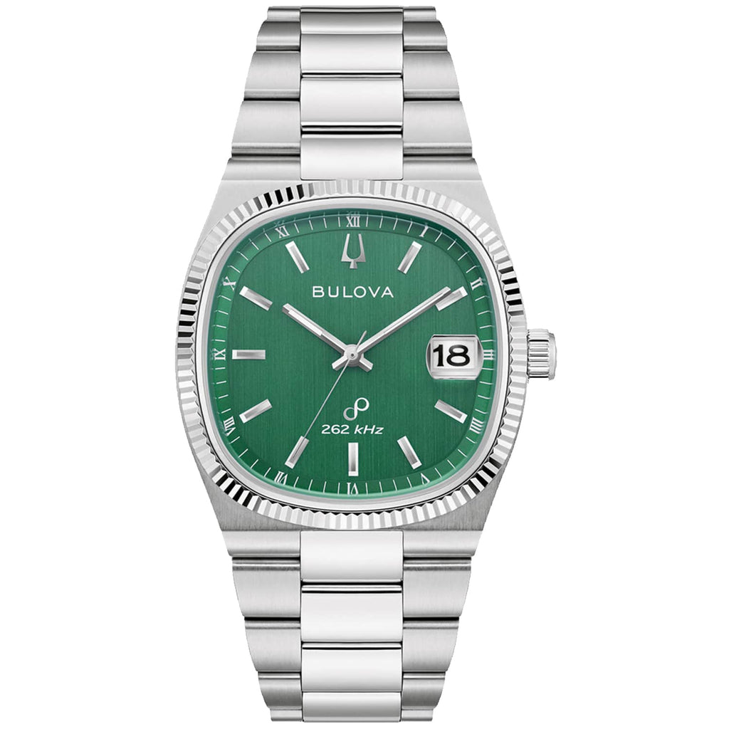 Bulova Men's Super Seville Green Dial Watch