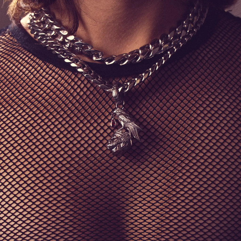 EAT THE RICH PENDANT