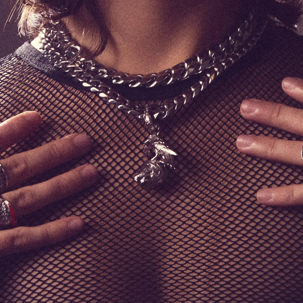 EAT THE RICH PENDANT