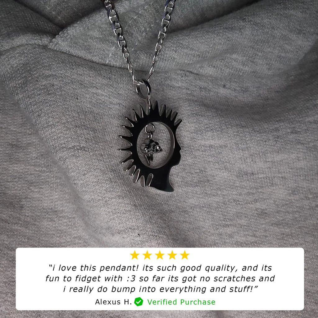 HEAD IN THE CLOUDS PENDANT