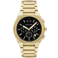 Armani Exchange Men's Rafael Black Dial Watch
