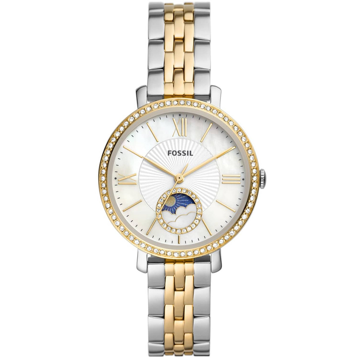 Fossil Women's Jacqueline White MOP Dial Watch
