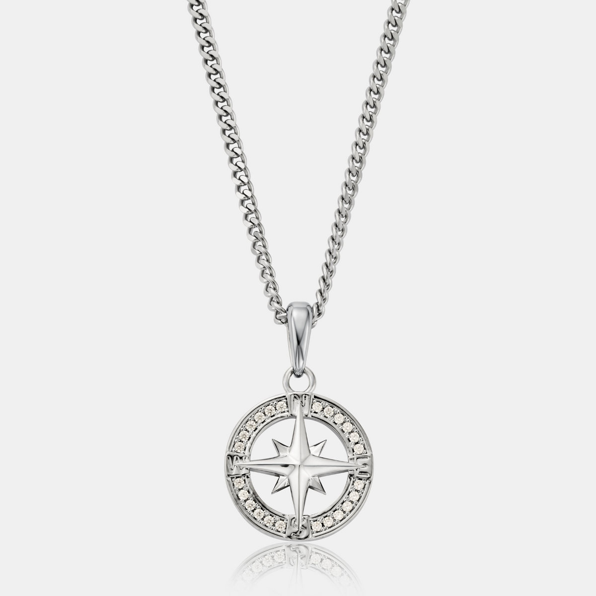 Iced North Star (Silver)