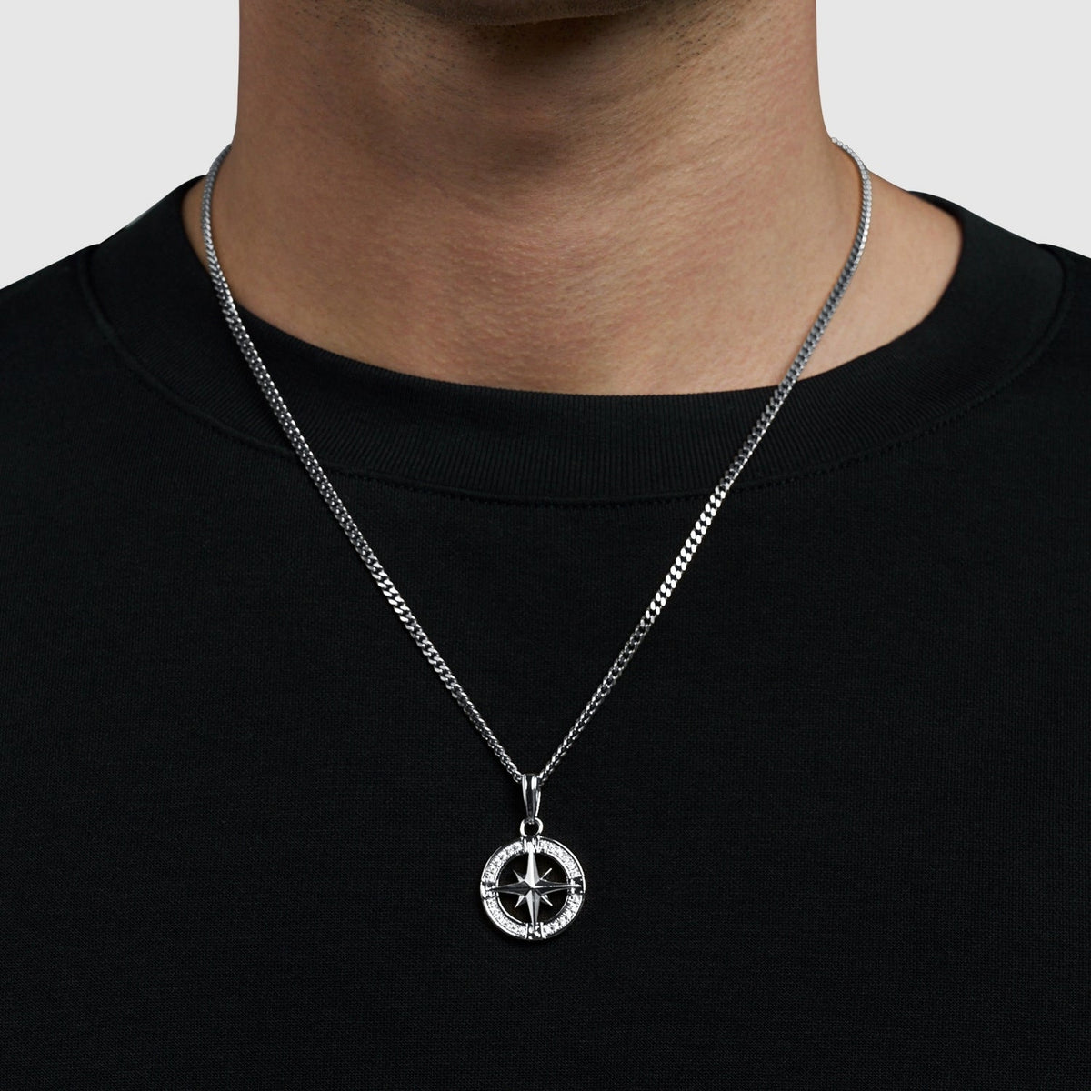 Iced North Star (Silver)