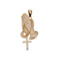 Iced Praying Hands