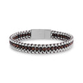 Tethered Bronzite Beaded Bracelet