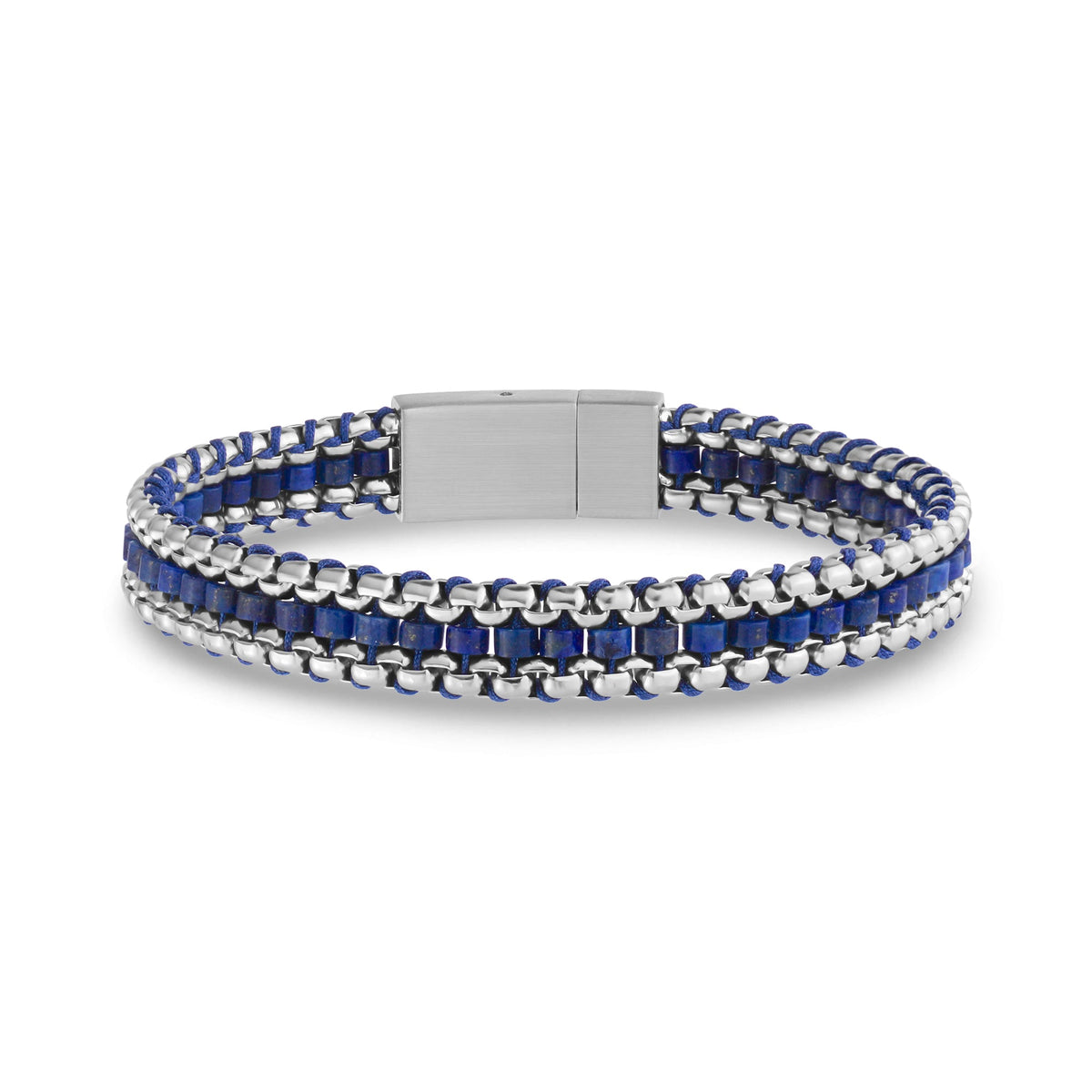 Tethered Lapis Lazuli Bracelet