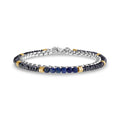 Double Row Lapis Lazuli Bracelet