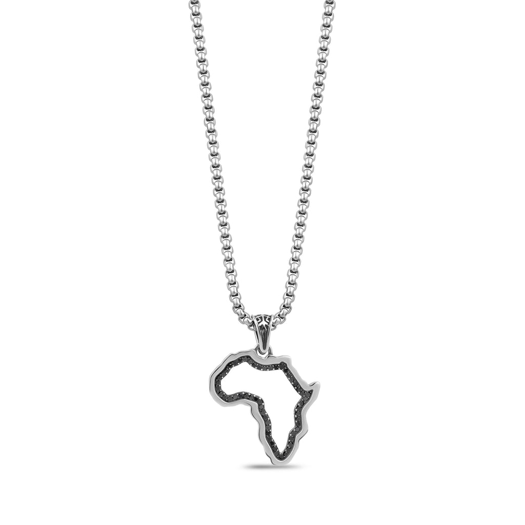 Africa Map Pendant