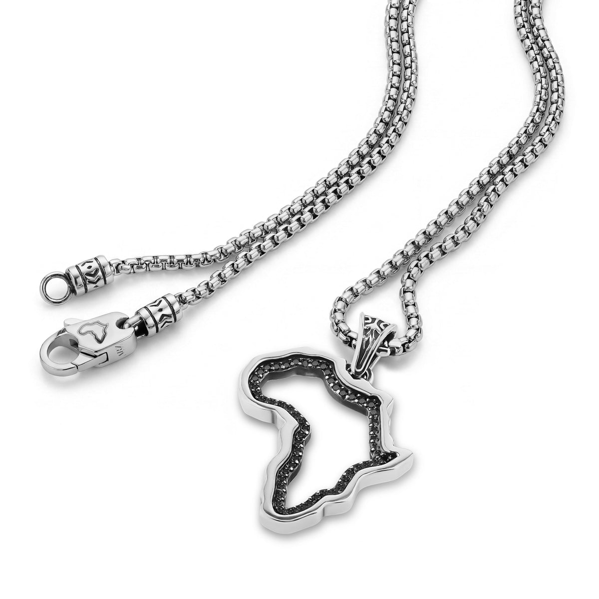 Africa Map Pendant