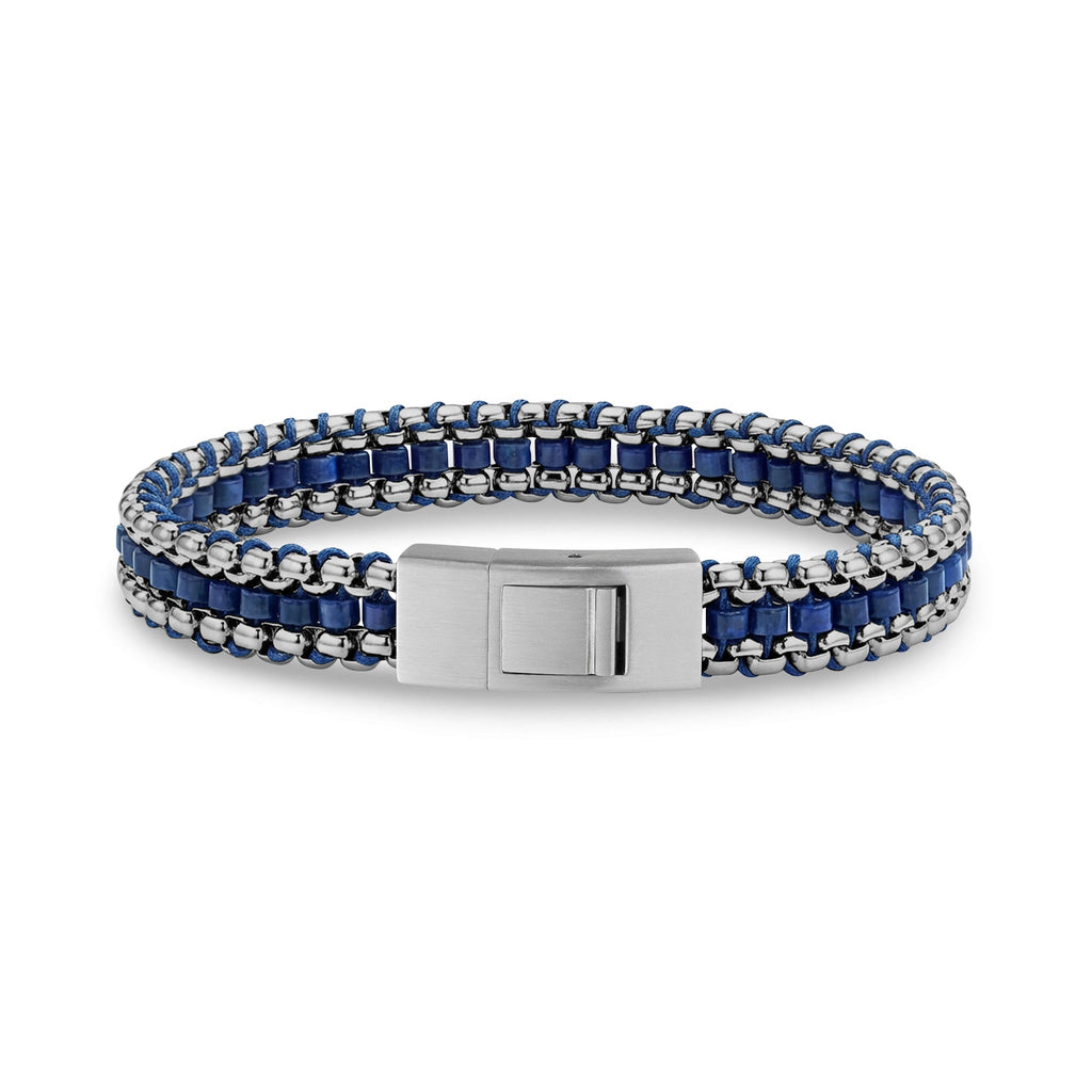 Tethered Lapis Lazuli Bracelet