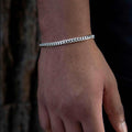 Miami Cuban Bracelet in White Gold -5mm
