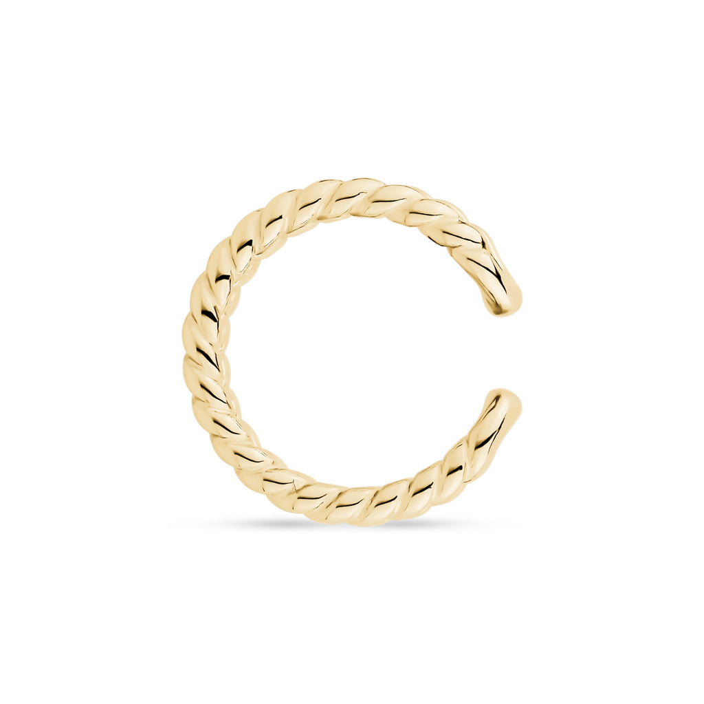 Twisted Cable Ear Cuff