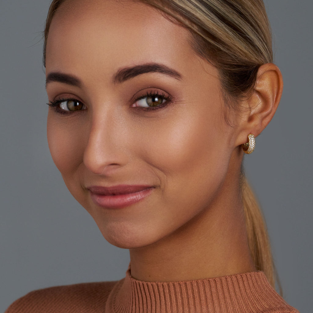 Eternity Earrings (Gold)