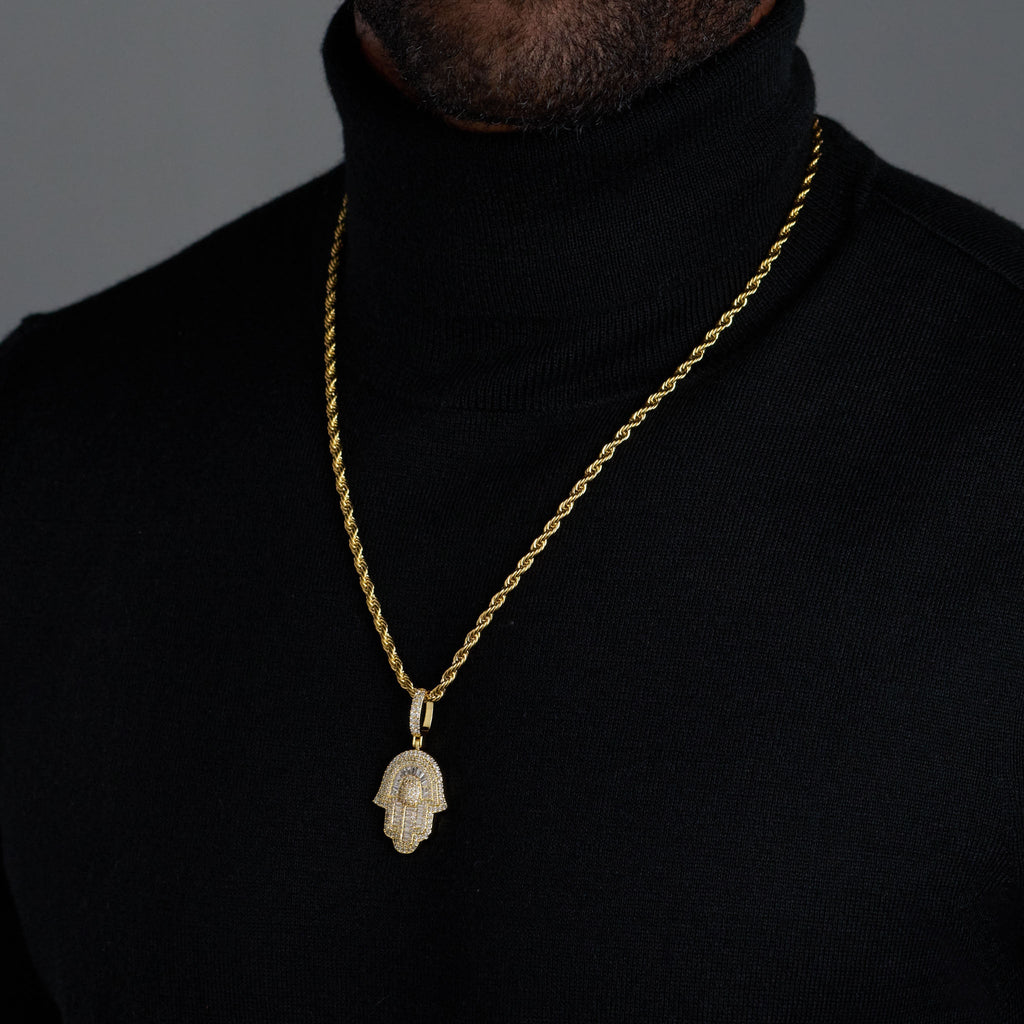 Hamza Pendant (Gold)