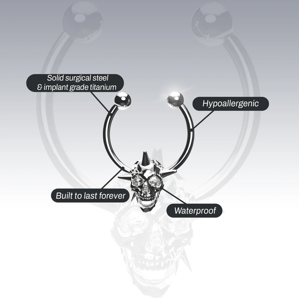 FAUX 6TH CIRCLE OF HELL SEPTUM