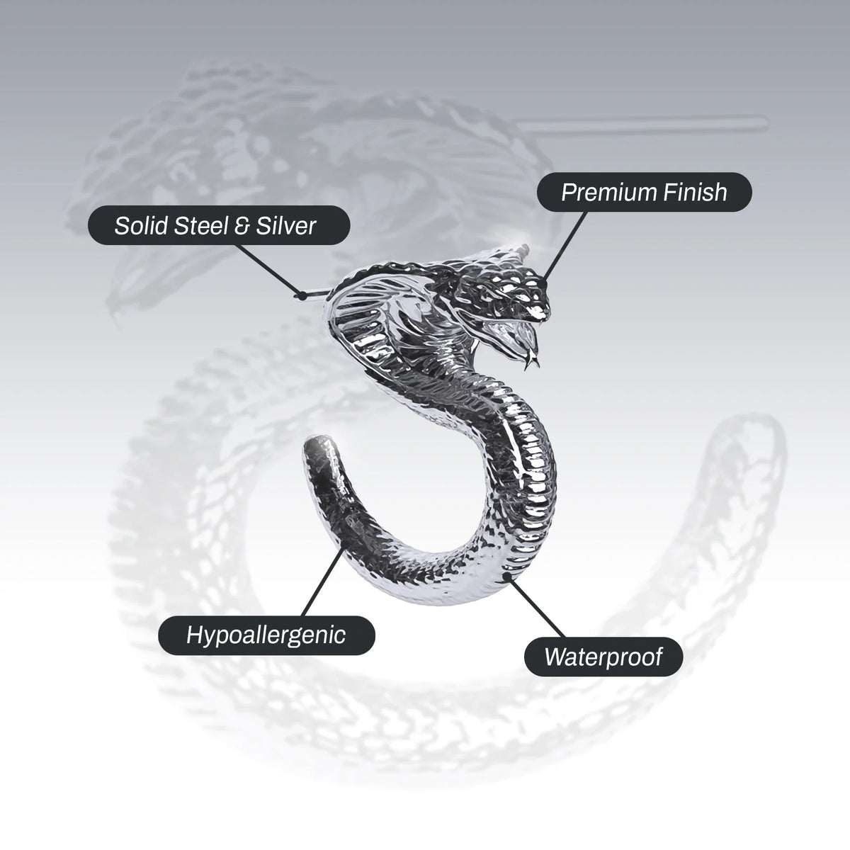 COBRA EARRING