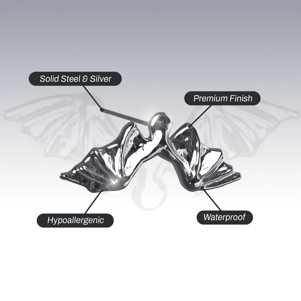 DEATHWING STUD EARRING