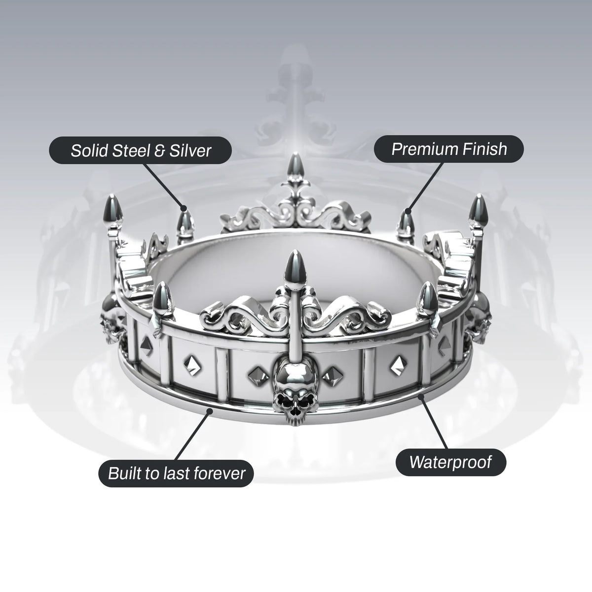 GOTHIC GATE RING