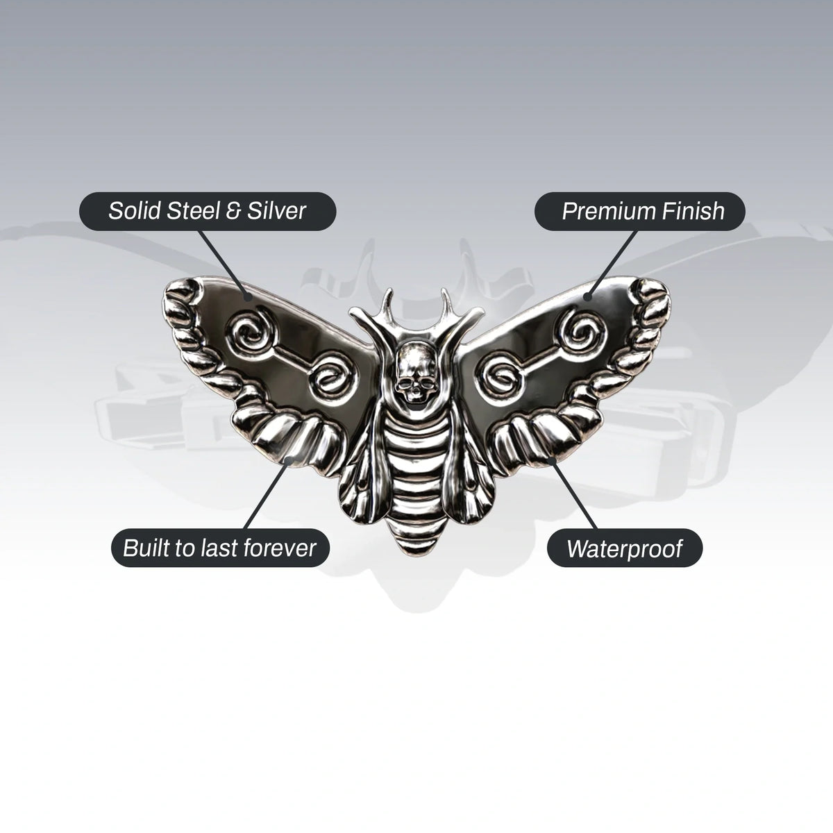 MOTH HAIR CLIP