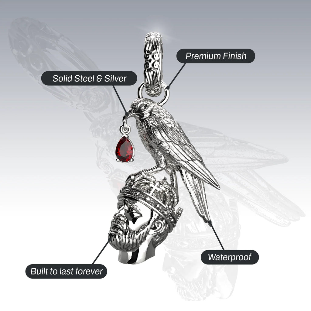 EAT THE RICH PENDANT