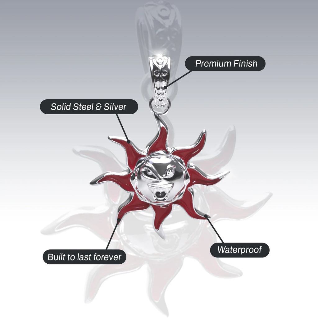 SUNNY THE SOMBER SUN PENDANT