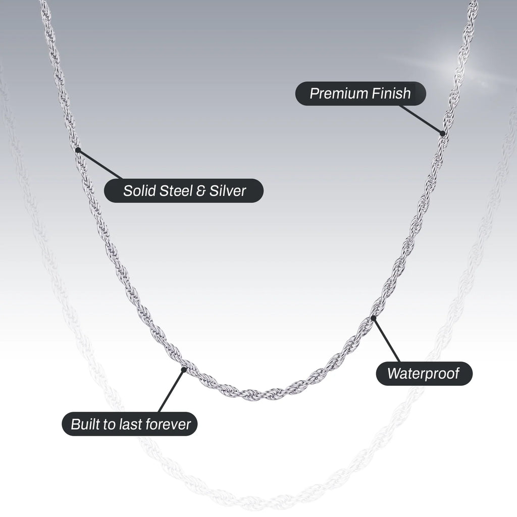 STAINLESS STEEL ROPE CHAIN