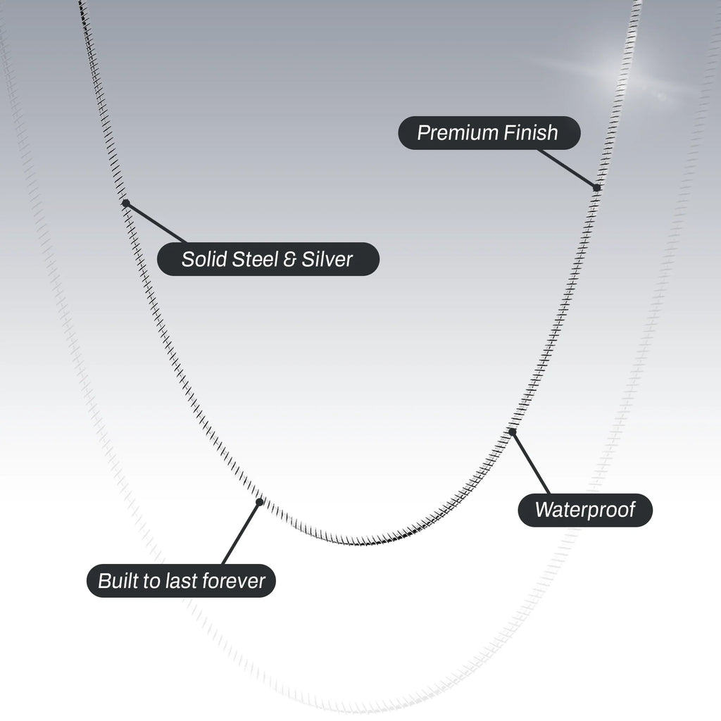 STAINLESS STEEL REAL SNAKE CHAIN
